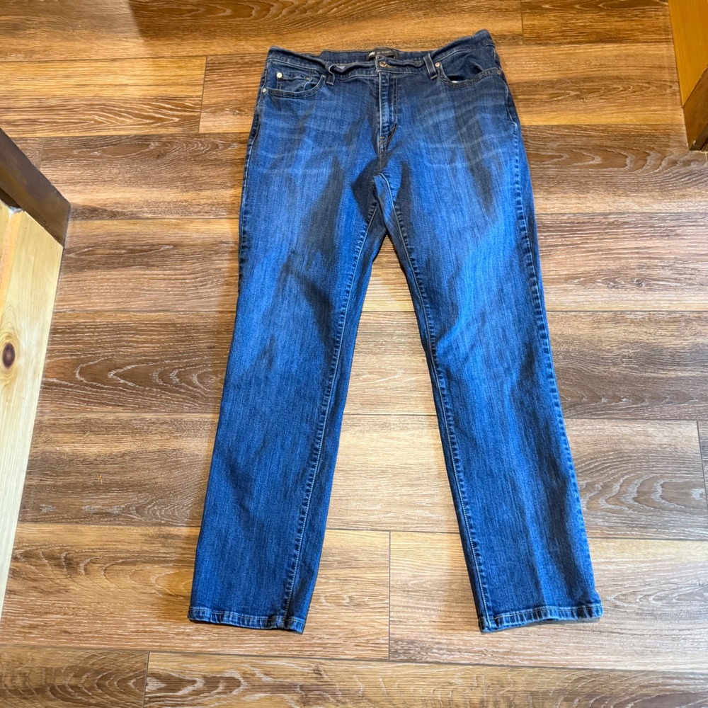 Levis 505 Straight Leg Jeans Women's 16M Medium Wash Blue Denim Pants EUC